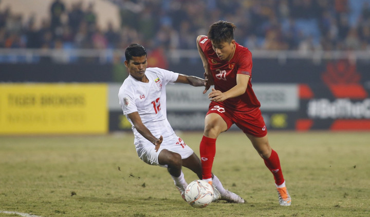 Trực tiếp bóng đá Việt Nam 3-0 Myanmar: Thế trận áp đảo - 2