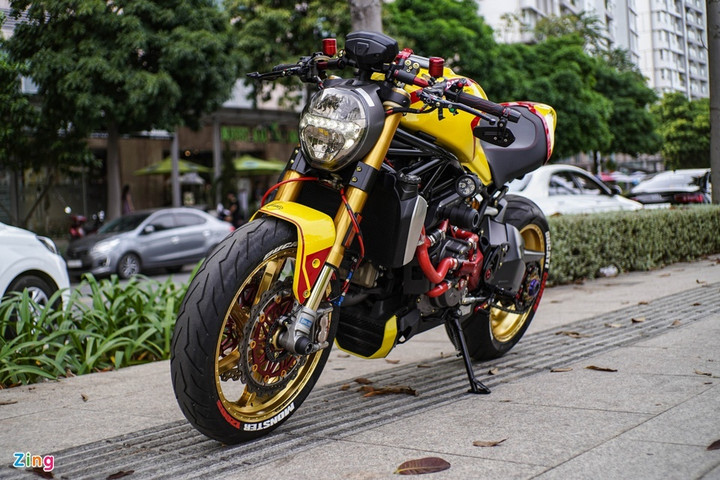 Ducati Monster 1200S lột xác với gói độ 500 triệu đồng - 6