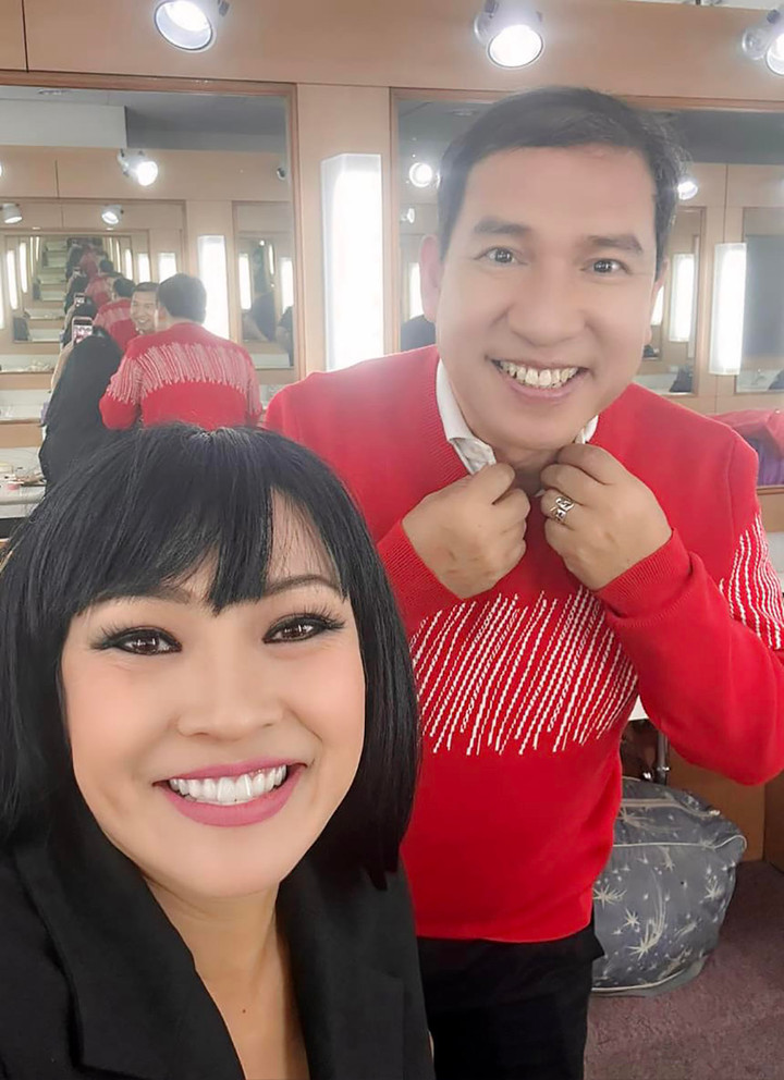 Sao Việt 6/1: Tự Long, Xuân Bắc hoá ông bà già trong chương trình hài Tết - 9