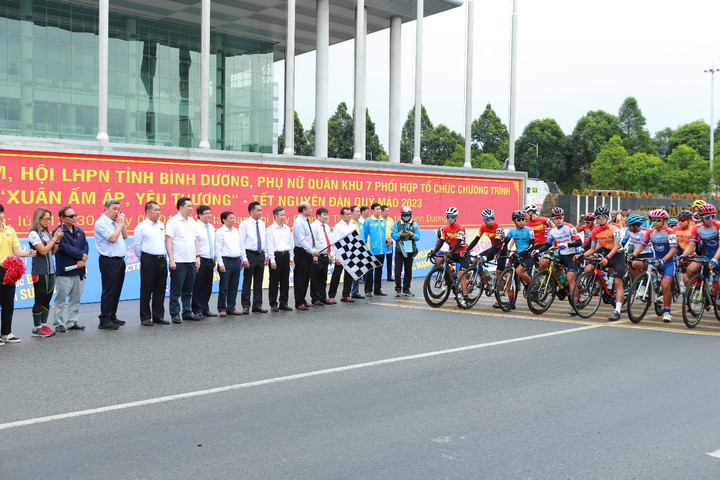 Giải xe đạp Quốc tế Truyền hình Bình Dương 2023 thu hút đông đảo tuyển thủ - 1