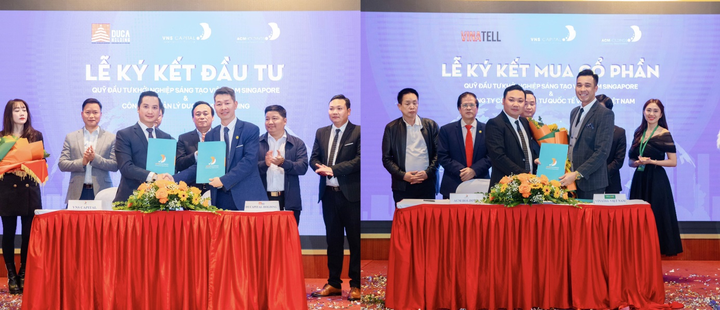 ACM Holdings hợp tác đầu tư với 2 doanh nghiệp tại chương trình Chào xuân 2023 - 2