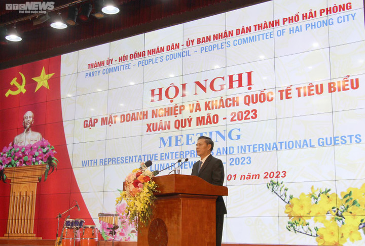 Hải Phòng có nhiều cam kết trong buổi gặp mặt doanh nghiệp Xuân Quý Mão 2023 - 1