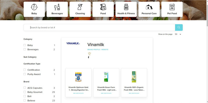 Clean Label Project trao chứng nhận cho 2 sản phẩm sữa tươi của Việt Nam - 2