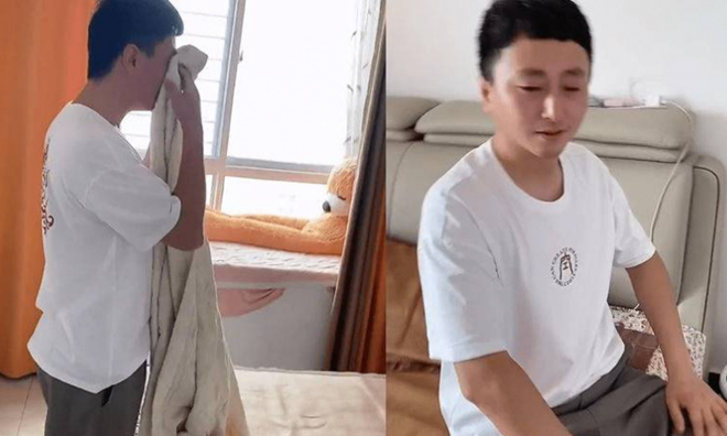 Ông bố bật khóc tức tưởi khi kèm con học cả năm mà điểm vẫn thấp - 1