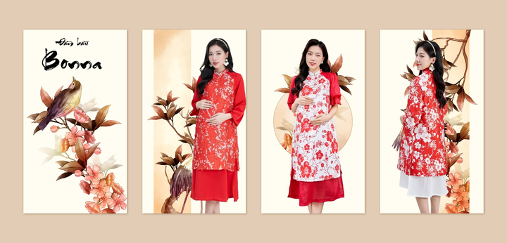Bộ sưu tập chào xuân ngập tràn ý thơ của Đầm bầu Bonna - 2