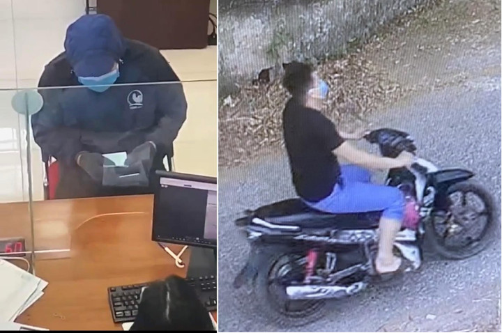 Tên cướp ngân hàng sa lưới sau 12 tiếng gây án vì...béo - 1