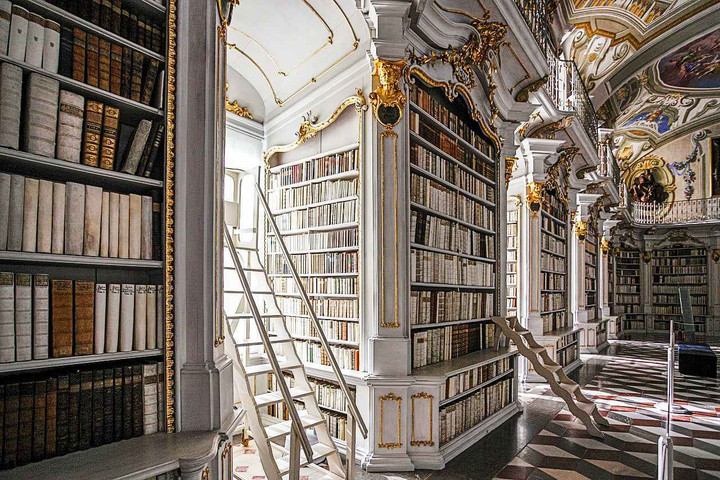 Khám phá thư viện cổ tích ‘đẹp nhất thế giới’ ở tu viện nghìn năm lịch sử - 4