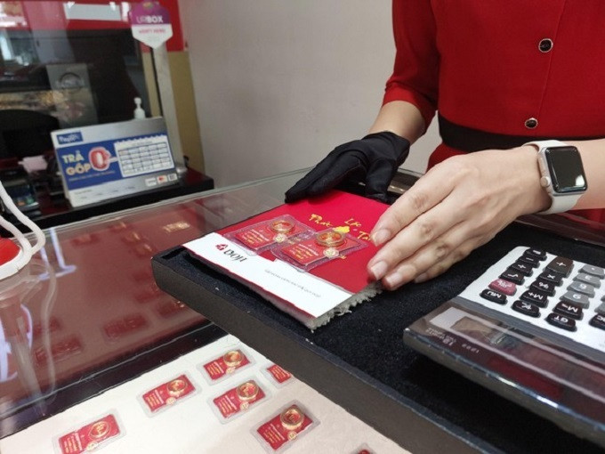 Giá vàng tăng hơn nửa triệu đồng/lượng trong ngày 28 Tết - 1