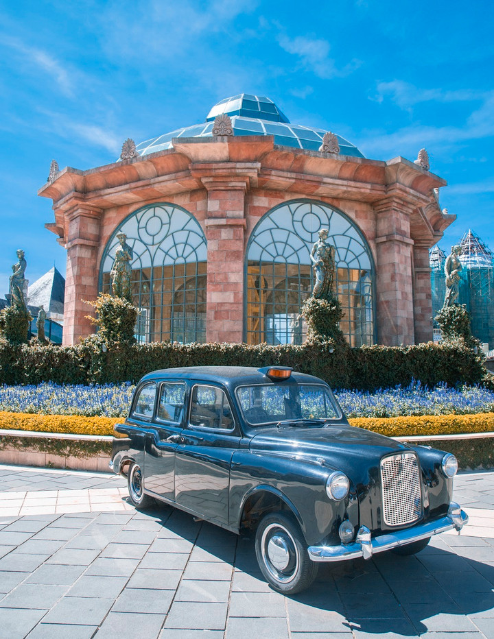 Tết đến Bà Nà Hills xe show xe cổ độc nhất vô nhị - 5