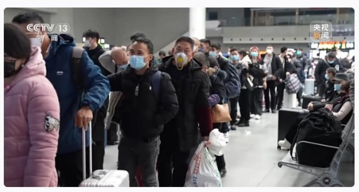 Quy mô 'Xuân vận' tại Trung Quốc năm nay vượt qua năm 2022 - 1