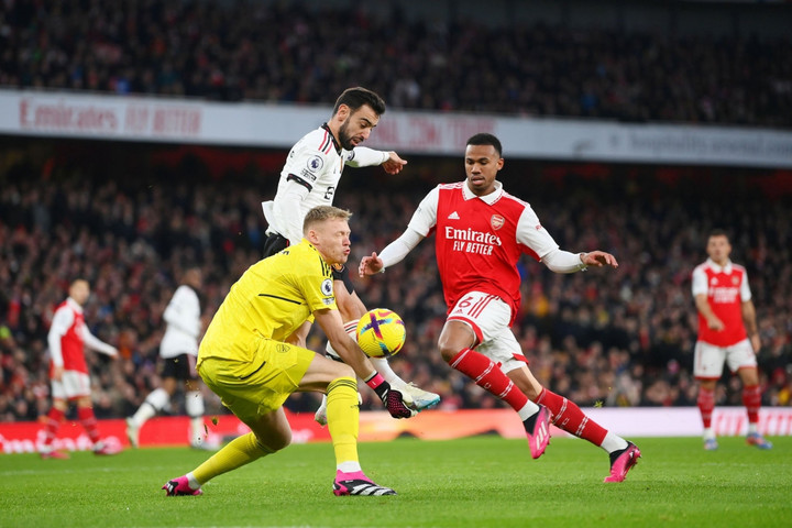 Trực tiếp bóng đá Arsenal 3-2 Man Utd: Nketiah lập công phút 90 - 11