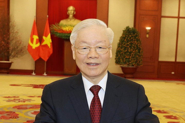 Tổng Bí thư Nguyễn Phú Trọng chúc Tết Quý Mão 2023 - 1
