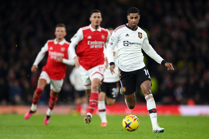 Trực tiếp bóng đá Arsenal 3-2 Man Utd: Nketiah lập công phút 90 - 8