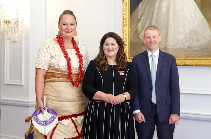 Thủ tướng mới của New Zealand tuyên thệ nhậm chức - 1