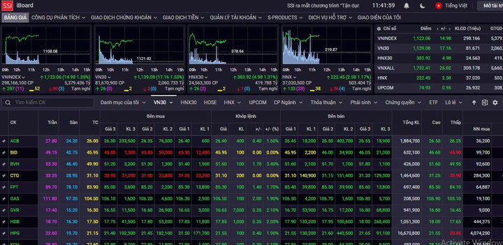 Khai xuân tưng bừng, VN-Index tăng điểm - 1