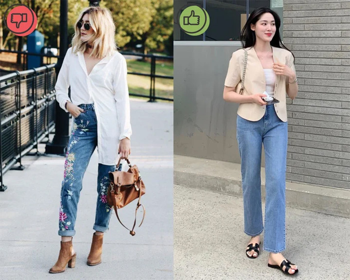 5 kiểu quần jeans lỗi mốt mà phụ nữ sành điệu thôi mặc - 2