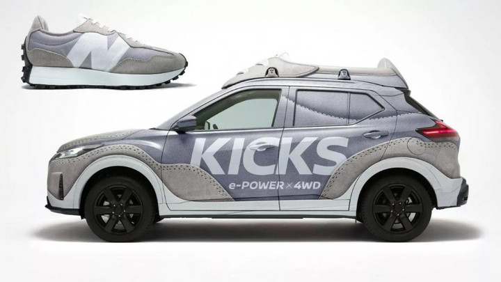 Khám phá Nissan Kicks biến thành giày thể thao New Balance - 1