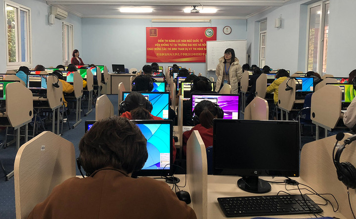 Điểm thi năng lực tiếng Trung Viện Khổng Tử tại trường ĐH Hà Nội mở thi trở lại - 1