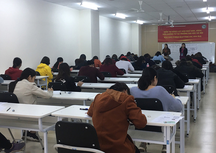 Điểm thi năng lực tiếng Trung Viện Khổng Tử tại trường ĐH Hà Nội mở thi trở lại - 2