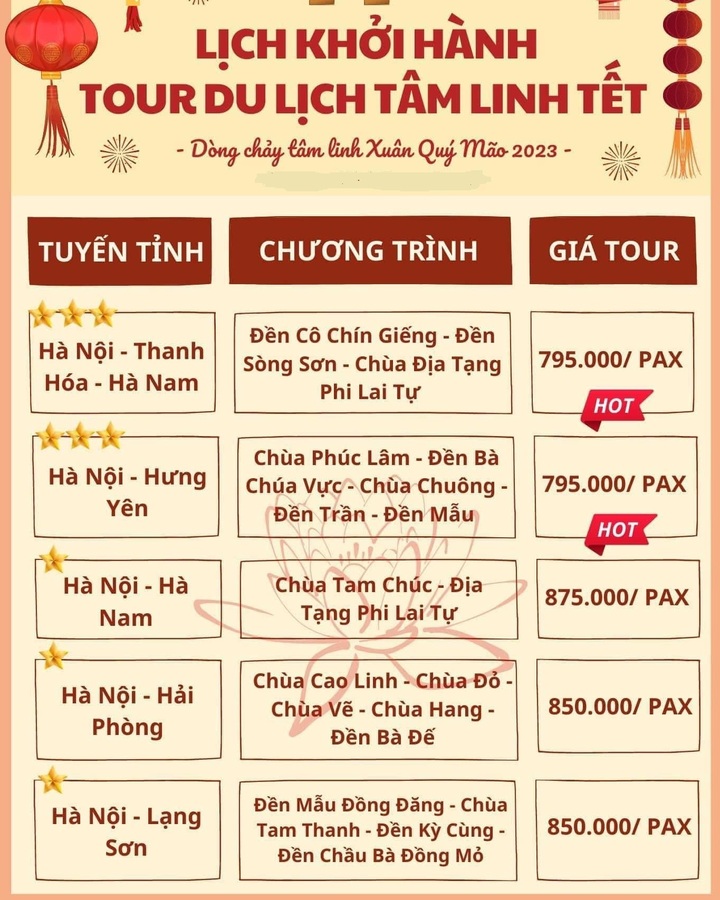Những tour du xuân gần Hà Nội giá siêu rẻ - 2