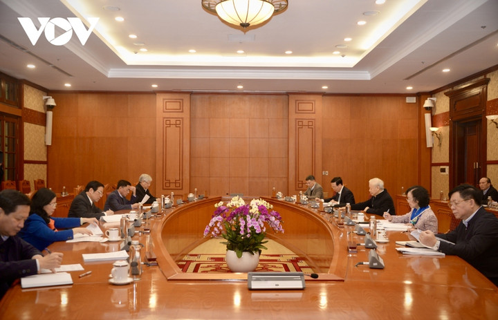 Tổng Bí thư: Không để xảy ra tình trạng nghỉ Tết kéo dài, lơ là công việc - 2