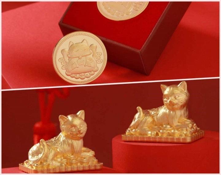 Giá vàng gây bất ngờ trong ngày vía Thần Tài - 1