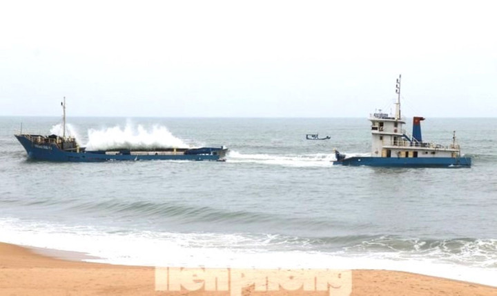 Chưa thể triển khai phương án chống tràn 8.000 lít dầu trên vùng biển Quảng Ngãi - 2