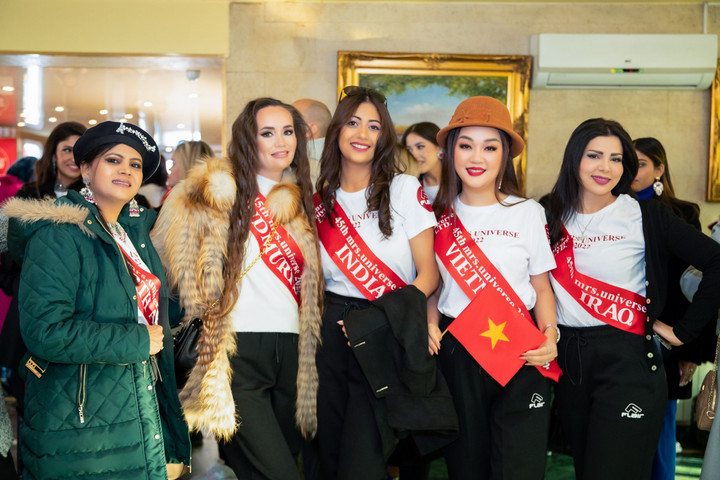 Hoàng Thanh Nga nhận tin vui trong đêm bán kết Mrs Universe 2023 - 2