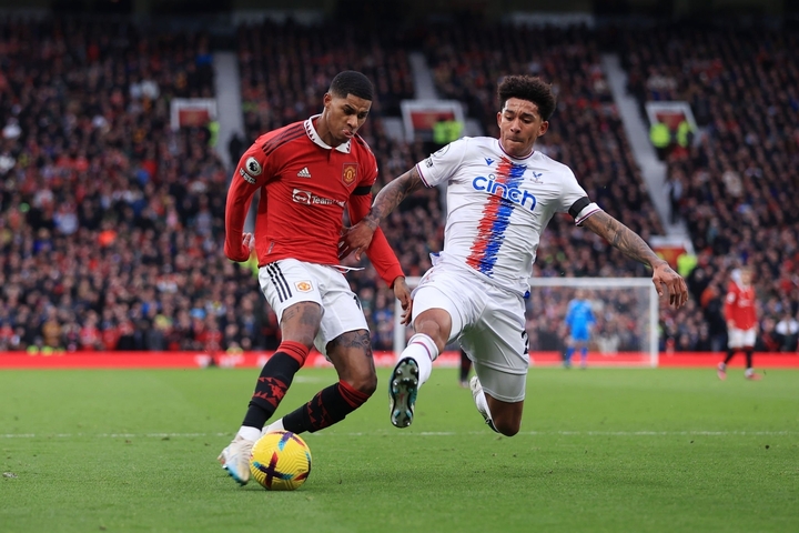 Bruno Fernandes, Rashford đua nhau ghi bàn giúp Man Utd đánh bại Crystal Palace - 1