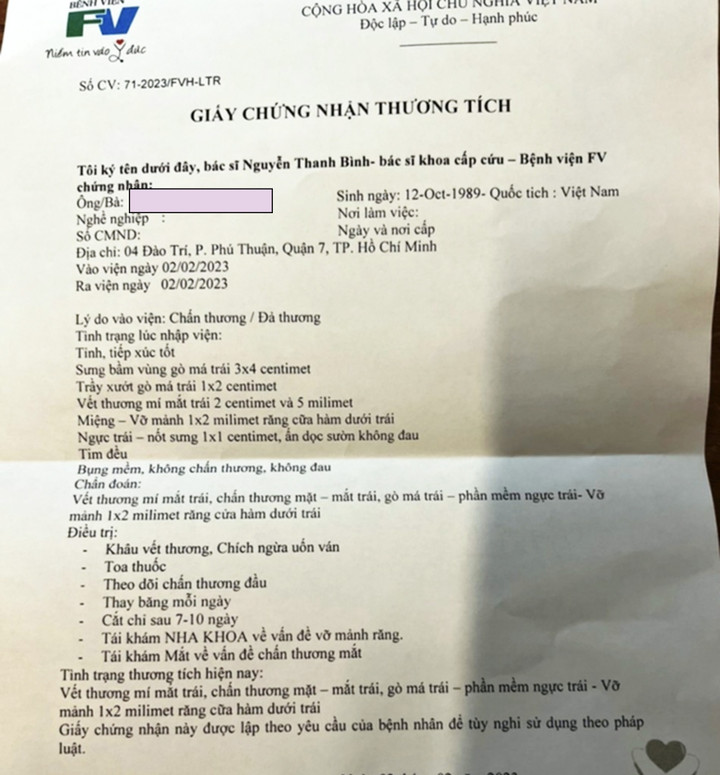 Củng cố hồ sơ vụ người cha bị hành hung vì bảo vệ con khỏi chó không rọ mõm - 2