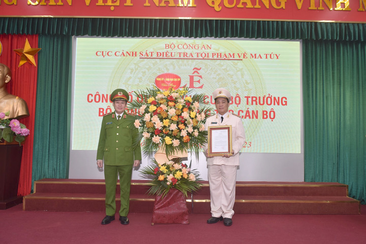 Đại tá Huỳnh Thới An làm Phó Cục trưởng Cục Cảnh sát điều tra tội phạm về ma túy - 1