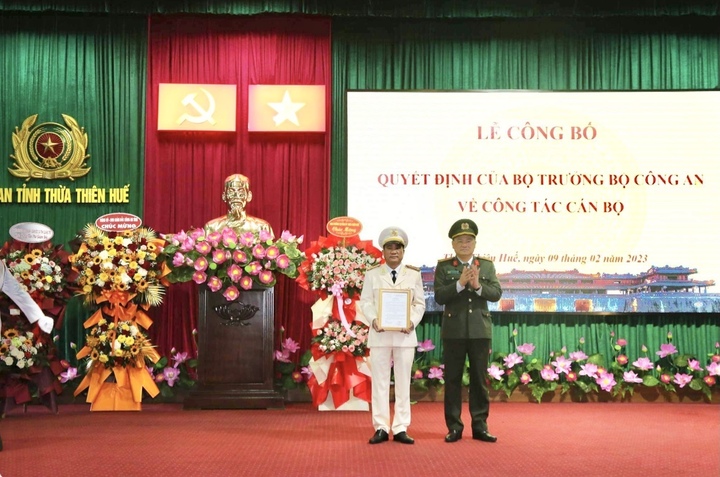 Thừa Thiên Huế có tân Phó Giám đốc Công an tỉnh - 1