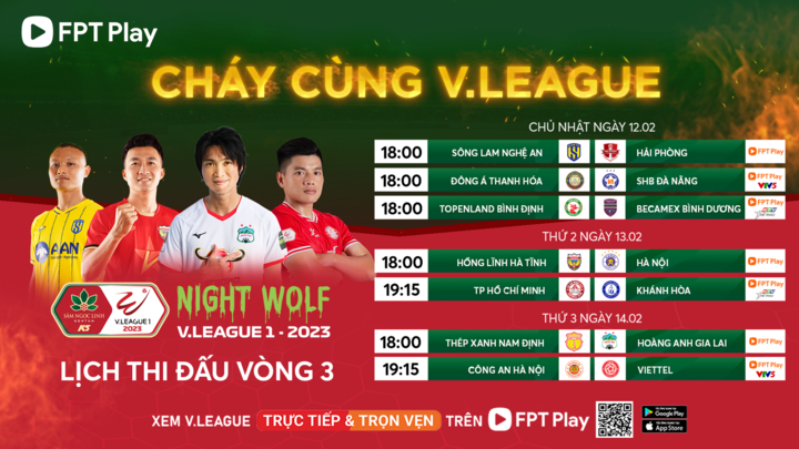 Nhìn lại những dấu ấn trong hai vòng đấu mở màn V-League 1 mùa giải 2023 - 5
