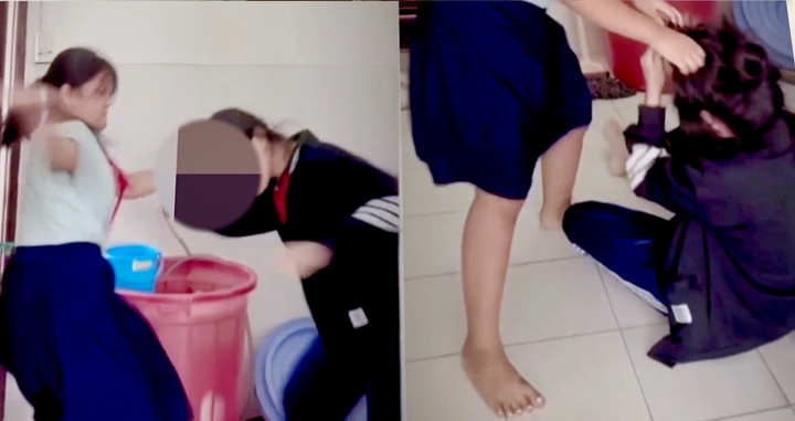 TP.HCM: Nữ sinh lớp 8 bị bạn học đánh đập dã man trong nhà vệ sinh - 1