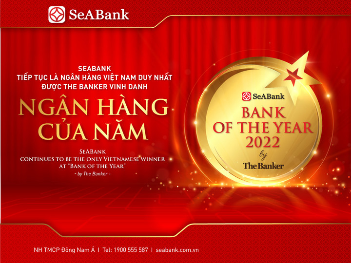 SeABank được The Banker vinh danh giải thưởng Ngân hàng tốt nhất Việt Nam 2022 - 1