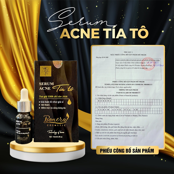 Serum Acne tía tô – Giải pháp hoàn hảo cho làn da mụn - 1
