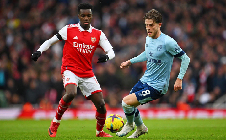 Trực tiếp bóng đá Arsenal 1-1 Brentford: Toney san bằng tỉ số - 2