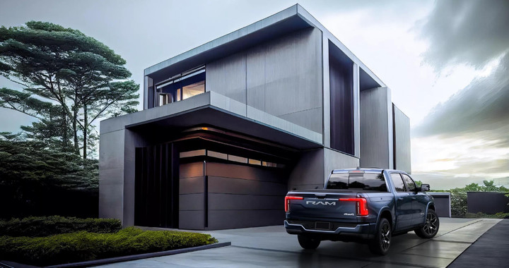 Ram, Chevrolet Silverado 1500, ảnh 8 Bán tải điện Ram REV 2024 lộ diện với thiết kế mới - 9