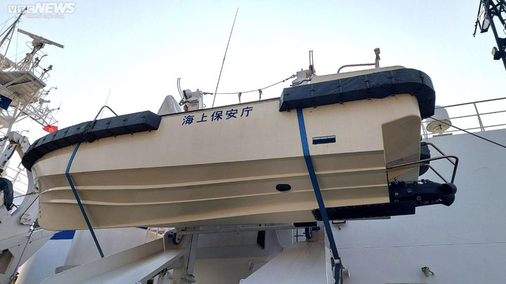 Cận cảnh Tàu tuần tra Lực lượng Bảo vệ bờ biển Nhật Bản vừa cập cảng Đà Nẵng - 4