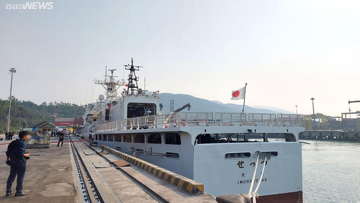 Cận cảnh Tàu tuần tra Lực lượng Bảo vệ bờ biển Nhật Bản vừa cập cảng Đà Nẵng - 7