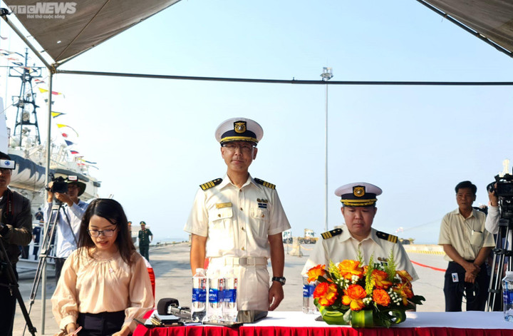 Cận cảnh Tàu tuần tra Lực lượng Bảo vệ bờ biển Nhật Bản vừa cập cảng Đà Nẵng - 3