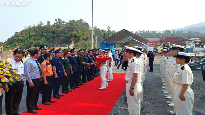 Cận cảnh Tàu tuần tra Lực lượng Bảo vệ bờ biển Nhật Bản vừa cập cảng Đà Nẵng - 2