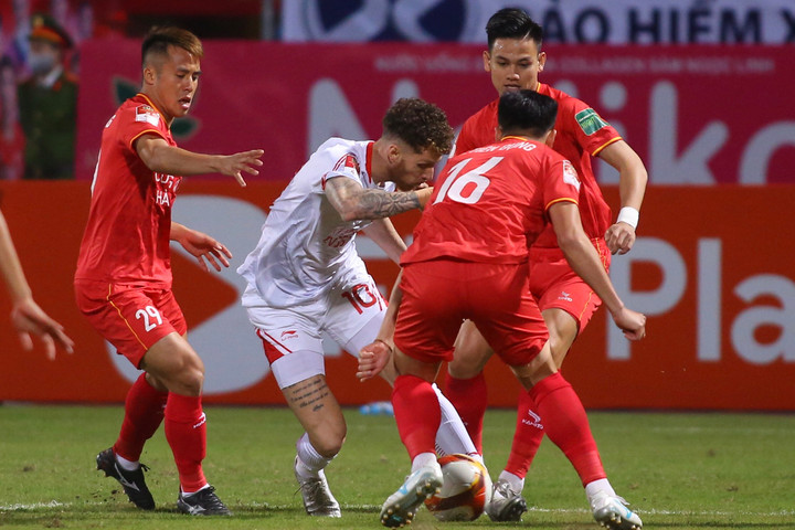 Trực tiếp bóng đá CLB Công an Hà Nội 1-2 Viettel FC: Tiến Dũng phản lưới nhà - 5