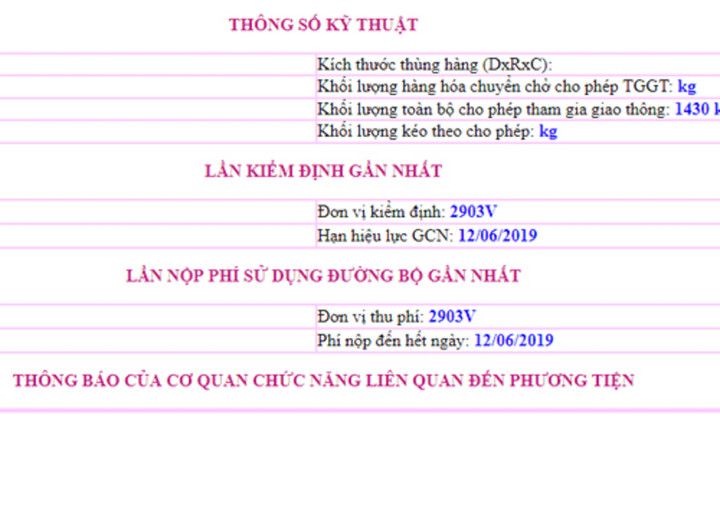 Hướng dẫn cách tra cứu phạt nguội ô tô - 3