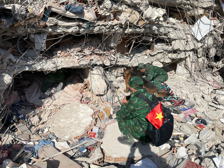 Lực lượng của Quân đội Việt Nam bắt đầu tìm kiếm cứu nạn tại Thổ Nhĩ Kỳ - 4