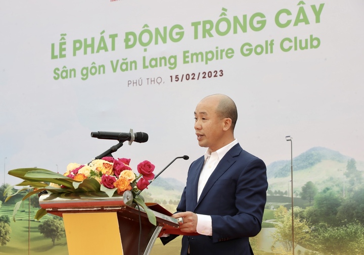 Phát động trồng cây phủ xanh 16 ha dự án sân golf tại tỉnh Phú Thọ - 1