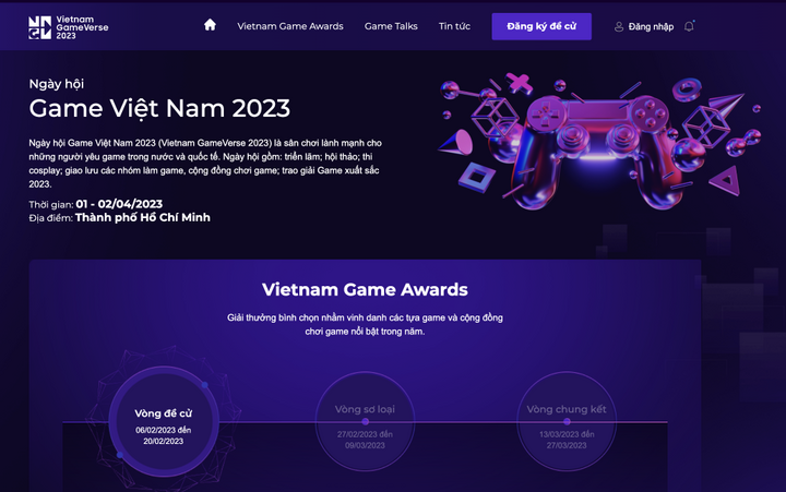 Vietnam Game Awards 2023 - Nơi người yêu game được lên tiếng - 1