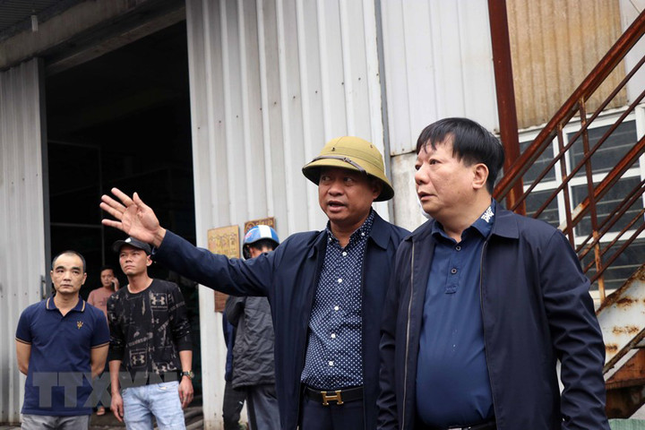 Cháy hàng nghìn mét vuông nhà xưởng tại Hải Phòng - 2