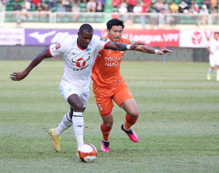 Trực tiếp bóng đá HAGL 1-1 CLB Công an Hà Nội: Siêu phẩm ở sân Pleiku - 5