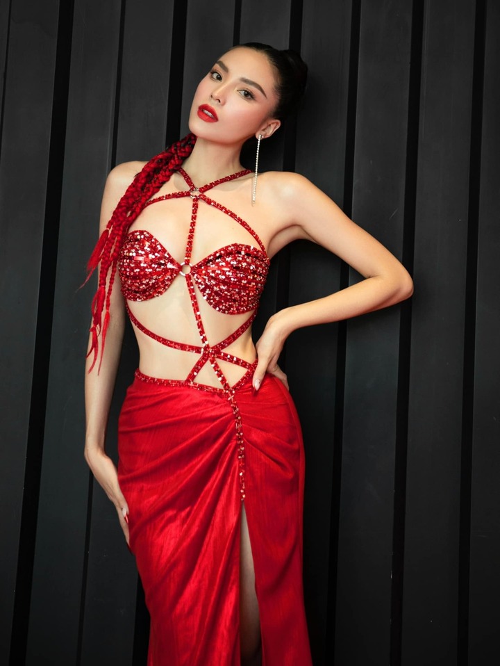Phong cách ăn mặc ngày càng gợi cảm của Hoa hậu Kỳ Duyên - 11